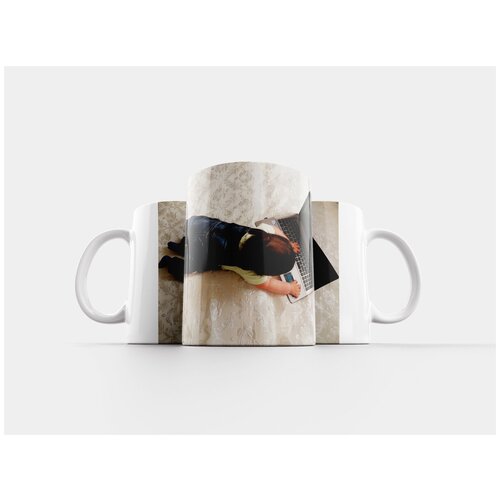 фото Кружка "малыш, техника, ноутбук" 320 мл lotsprints