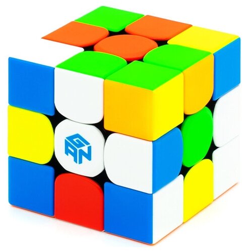 Скоростной магнитный кубик Рубика Gan 356 XS 3x3x3 Цветной пластик