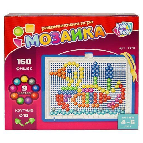 Развивающая игра «Мозаика» 160 фишек