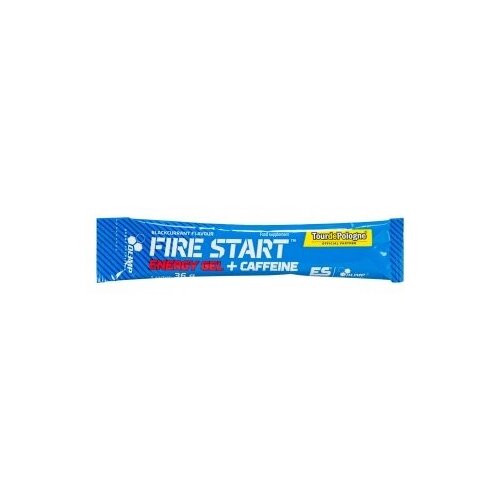 Fire Start Energy Gel + Caffeine, 36 г, Blackcurrant / Черная Смородина