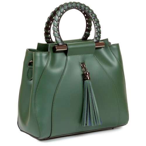 фото Сумка женская sefaro tb-2203-10 verde scuro matte