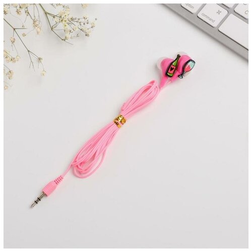 Наушники вакуумные на открытке Хочу пить вино 11 х 208 см 28200₽