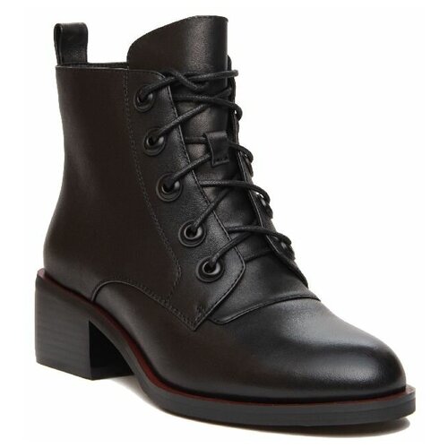 фото Ботинки женские демисезонные milana 202464-1-110v черный размер 39