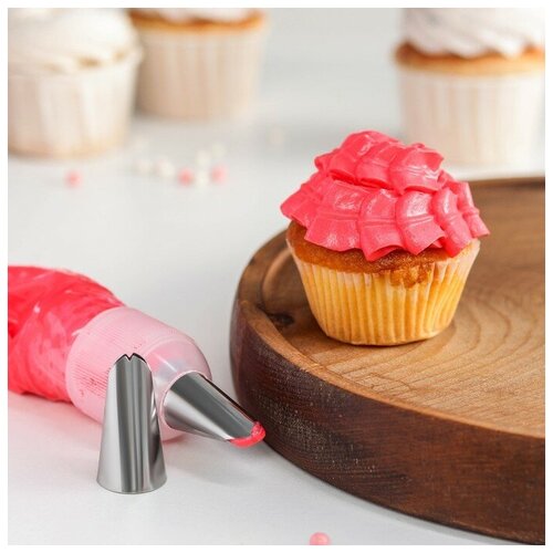 Насадка кондитерская KONFINETTA «Лепесток», d=2,3 см, вых. 1,4 см