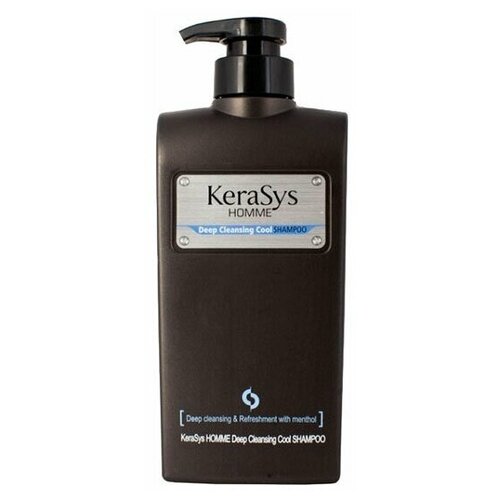 KeraSys шампунь Homme Deep Cleansing Cool, 550 мл