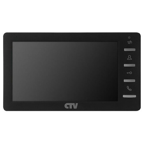 Видеодомофон CTV-M1701 Plus (B) (Черный) ctv m1701 s монитора видеодомофона черный