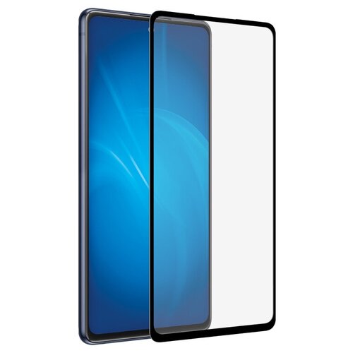 Закаленное стекло DF для Xiaomi Redmi 9 Full Screen Full Glue Black Frame xiColor-80 чехол df для redmi 9 flip black xiflip 62