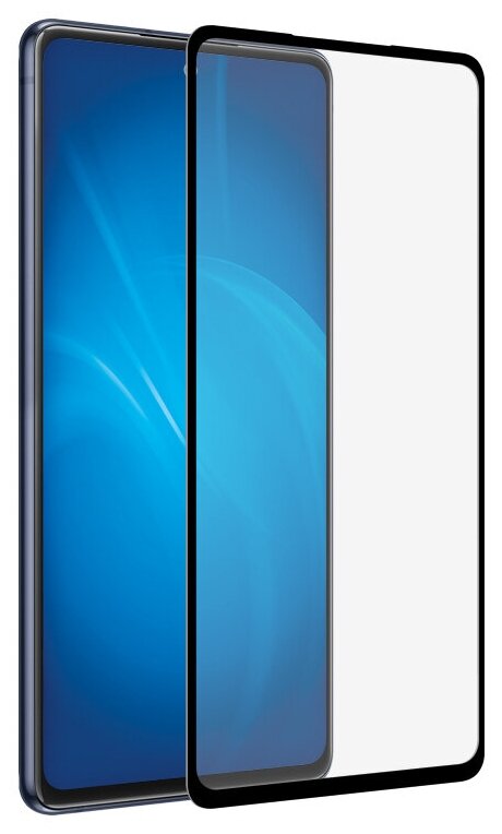 Защитное стекло для экрана DF xiColor-87 для Xiaomi Mi 11 Lite 1 шт, черный [df ] - фото №1