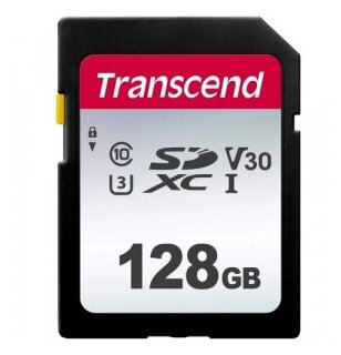 Карта памяти SD 128 ГБ Transcend Class 10 300S ( TS128GSDC300S )