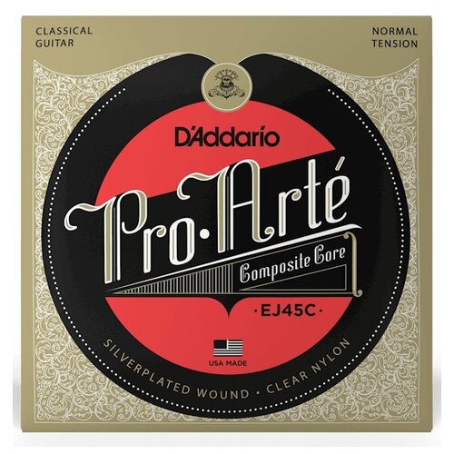 Набор струн D'Addario Pro Arte Composite EJ45C, 1 уп.