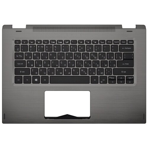 Клавиатура для ноутбука Acer Spin 3 SP314-51 серая топ-панель 11750₽
