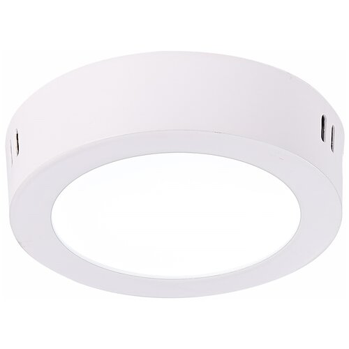 AL9500C06W-4K Светильник настенно-потолочный Белый LED 1*6W 4000K 370Lm Ra80 120° IP20 D110xH28 180-240V