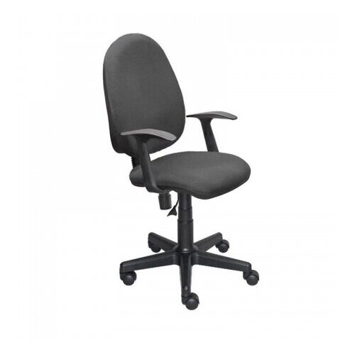 фото Кресло для персонала up_echair 325 pc ткань серая с73, пластик easy chair