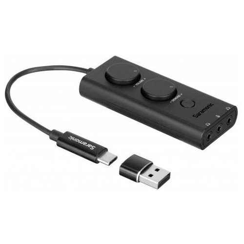 Звуковая карта Адаптер звуковой карты Saramonic SR-EA5 аксессуар переходник saramonic trs usb c 6m sr c2003