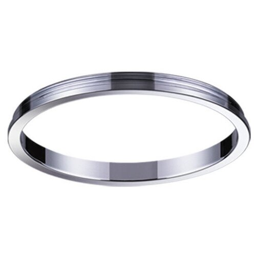 фото Внешнее декоративное кольцо novotech "unite", к артикулам 370529 - 370534 (хром)