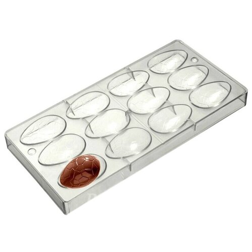 Форма для конфет Шоколадное яйцо 12 ячеек Bake ware