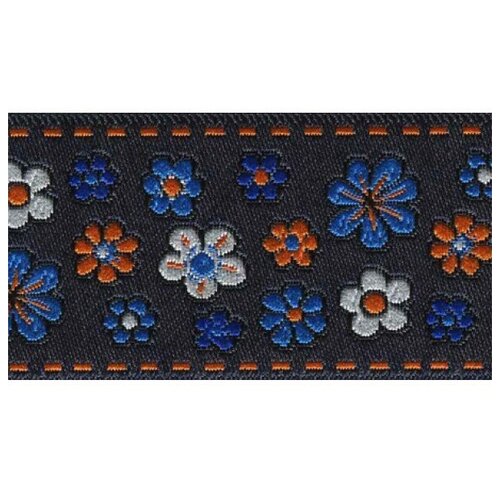 Лента из тканого жаккарда, 33 мм 15 м цвет 04