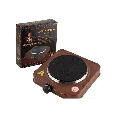 Матрёна МА-061 коричневый однокомфорочная 107000₽