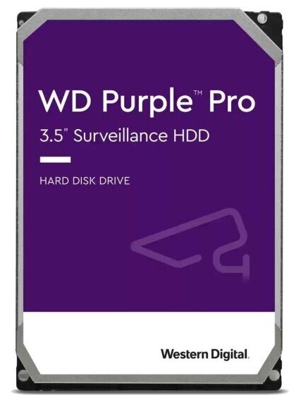 Western digital 8TB WD Purple PRO (WD8001PURP) {Serial ATA III, 7200- rpm, 256Mb, 3.5