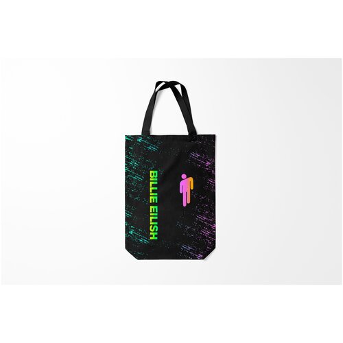 фото Сумка-шоппер / 31х42 см / разная музыка / billie eilish burnettie