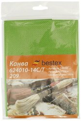 Канва 624010-14C/T, 50*50см 209 Bestex