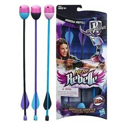 Hasbro Nerf - Rebelle Стрелы для лука Секретная миссия игрушка лук nerf rebelle чарм b1697