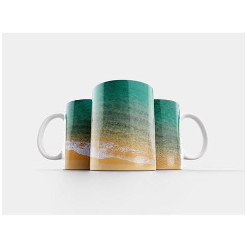 фото Кружка "пляж, hd обои, природа" 320 мл lotsprints