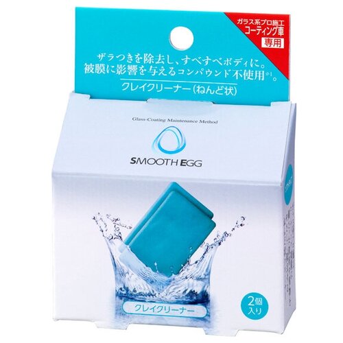 SOFT99 Очиститель кузова на основе глины Smooth Egg Surface Smoother, 100 гр