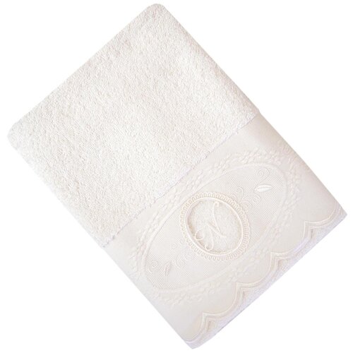 фото Полотенце натали молочное хлопок 100%, 30х50, молочный tana