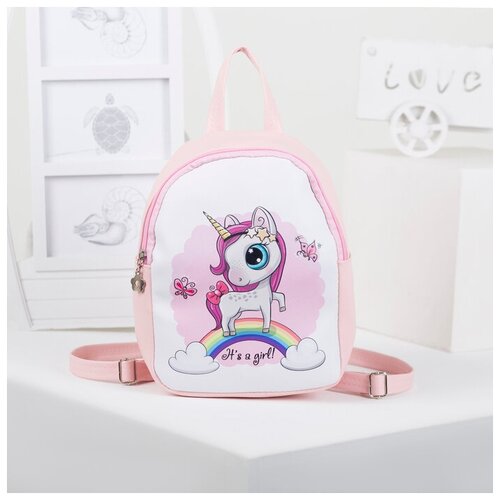 Рюкзак дет Единорог малышка 18823 отд на молнии розовый 4613273 769₽