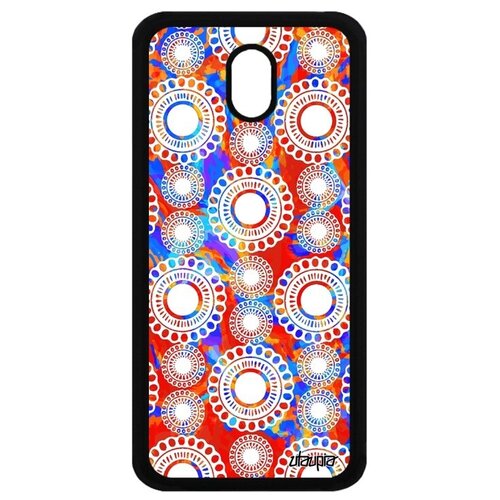 фото Красивый чехол на телефон // galaxy j3 2017 // "кружевной узор" кружево вязь, utaupia, красный