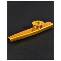 Казу KAZOO, казу музыкальный инструмент, металлическая казу