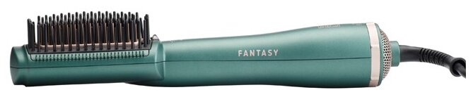 Фен-расческа с нагревающимися зубцами DEWAL BEAUTY Fantasy, 500Вт, зеленая