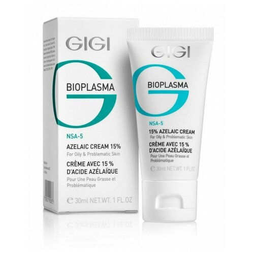 Крем для лица Gigi Bioplasma NSA-5 15% Azelaic Cream с азелаиновой кислотой 15%, 30 мл