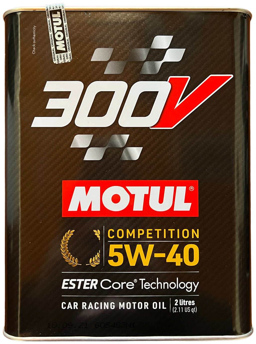 Моторное масло Motul 300V Competition 5W-40, 2 л