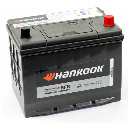 фото Аккумуляторная батарея hankook start- stop plus 6ст-68.0 (100d26l) efb (обратная полярность, азиатский типоразмер)