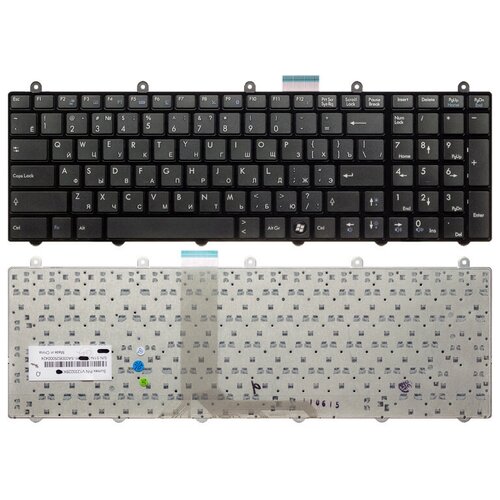 Клавиатура для ноутбука MSI GT60 черная V1 2750₽