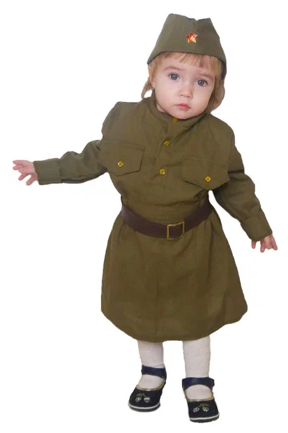 Карнавальный костюм «Солдаточка-малютка» 