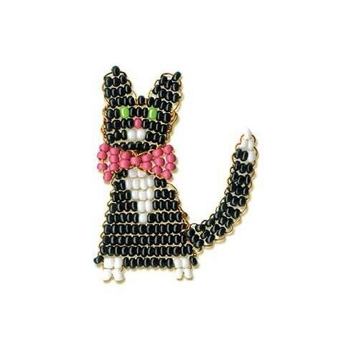 Игрушка Кот набор для бисероплетения 4х3,5 Риолис Б033 4х3,5 Риолис Б033