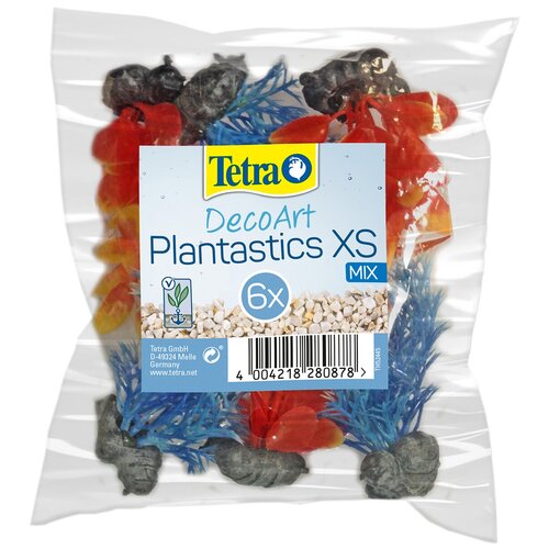 Растение для аквариума пластиковое мини микс Tetra DecoArt Plant XS Mix Refil 6 см уп. 6 шт (1 шт) растение для аквариума пластиковое мини микс tetra decoart plant xs mix refil 6 см уп 6 шт 1 шт