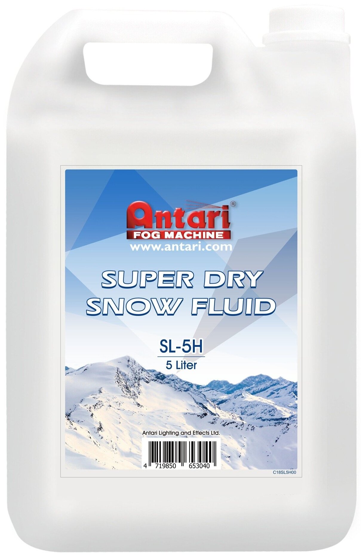 Antari SL-5H Super Dry жидкость для генераторов снега, 5 литров