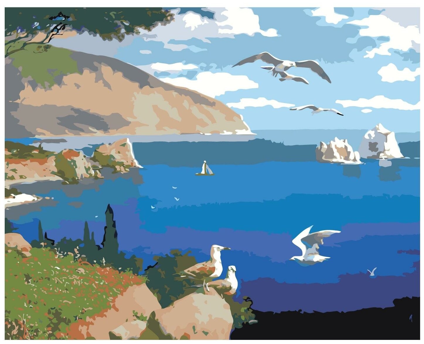 Новый мир картины по номерам официальный