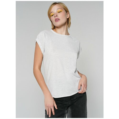 фото Футболка твое, размер s, белый меланж