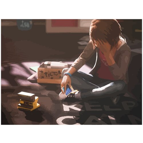 Картина по номерам на холсте Life is Strange - 4 40 x 30