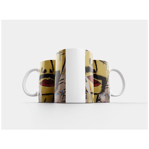 фото Кружка "граффити, лицо, городской" 320 мл lotsprints