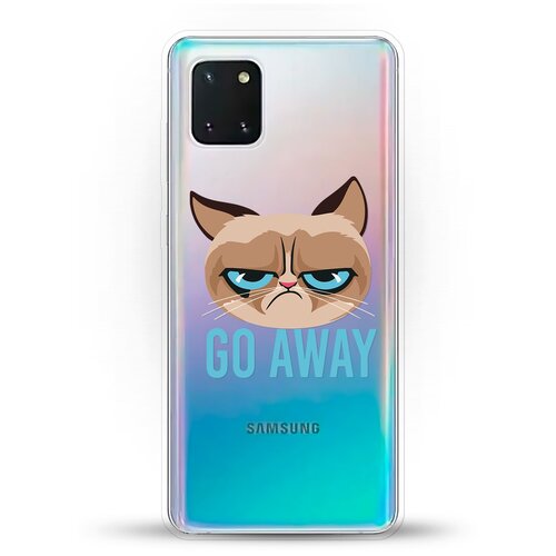 фото Силиконовый чехол grumpy cat на samsung galaxy note 10 lite andy & paul
