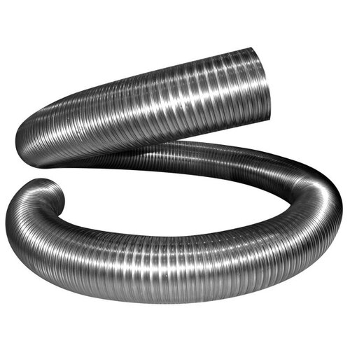 ТермоВент Газоход гофрированный d 80 мм (3м) из нержавеющей стали