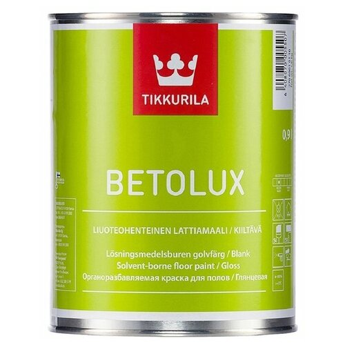 Краска для пола Tikkurila Betolux 0,9L (C)