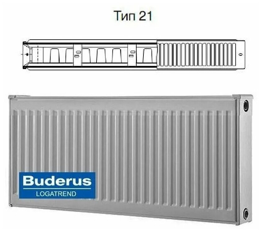 Стальной радиатор Buderus - фото №4