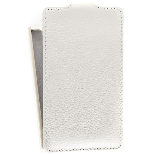 Кожаный чехол для Nokia X Dual Sim Melkco Premium Leather Case - Jacka Type (White LC) чехол melkco jacka type для samsung galaxy a7 2017 a720 black lc черный